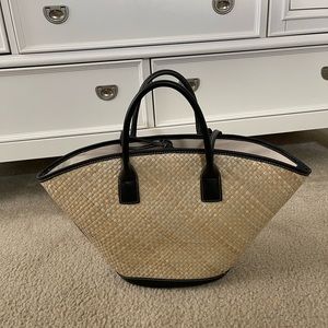 MNG straw bag/shopper / basket